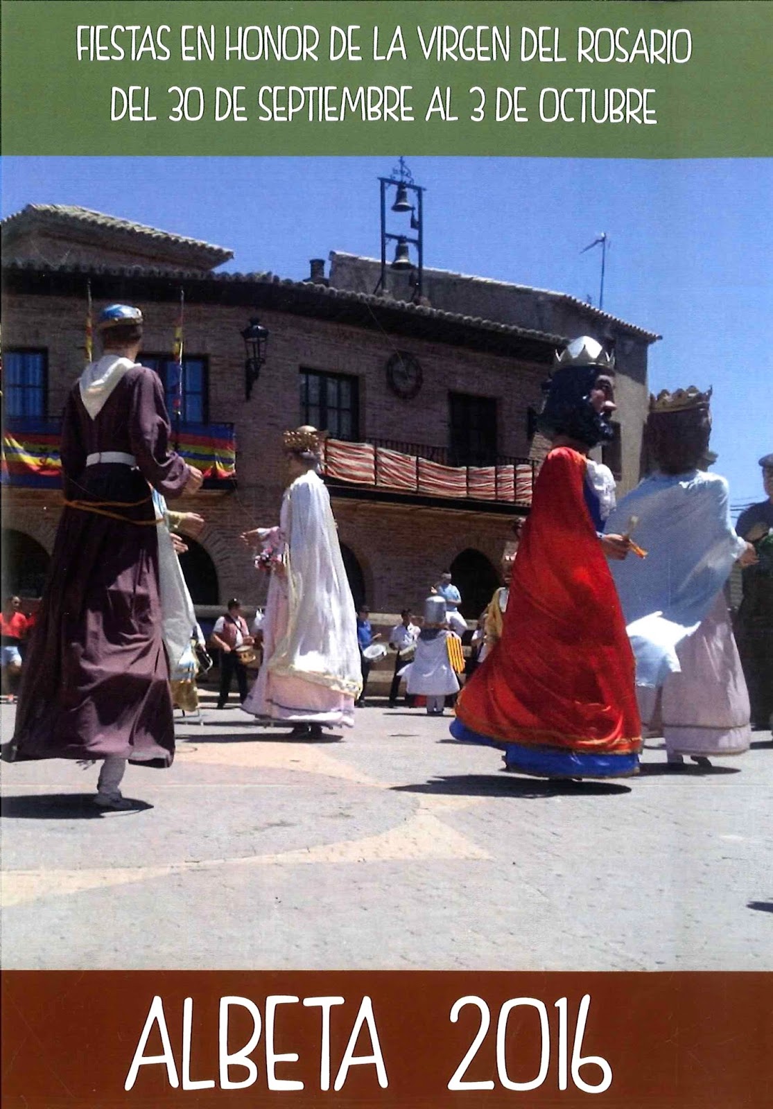 Fiestas en honor a Nuestra Señora del Rosario 2016 Albeta